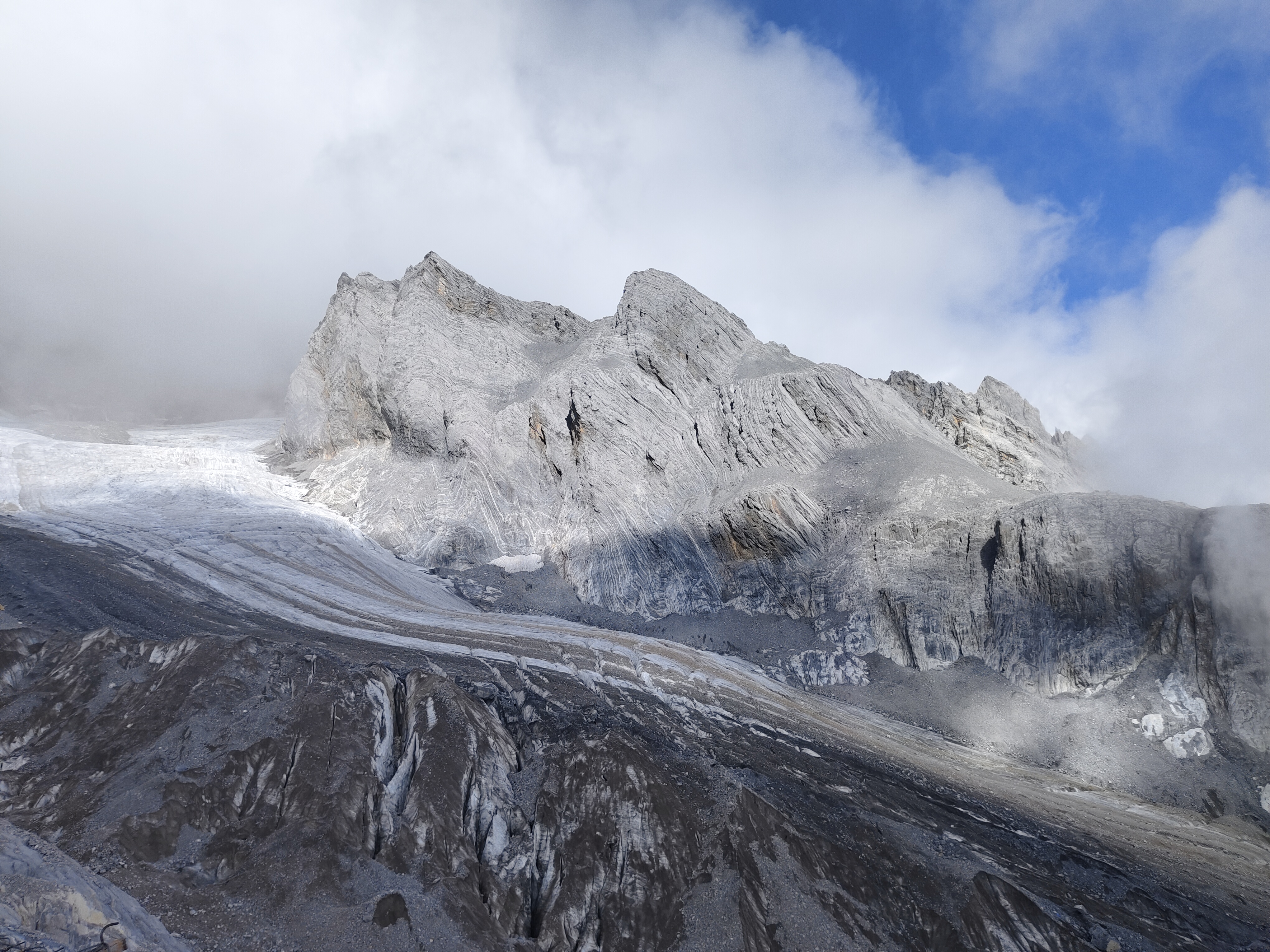 Yulong Mountain - Snow Covered Hills